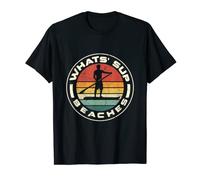 Paddleboarding Stand Up Paddle Board What's SUP Beaches T-Shirt