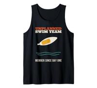 Paddleboarding Unplanned Swim Team Funny SUP Paddler Tank Top
