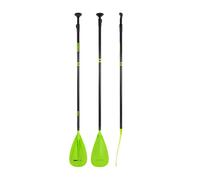 Jobe Fusion Stick 3 Piece Carbon/Fibreglass SUP Paddle - Lime