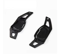 Paddles Shift Extensions Compatible With S3 S8 SQ5 RS5 RS7 Car Steering Wheel Shift Paddle Shifter Extension Sticker Modeling Accessories(Black)