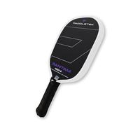 Paddletek Bantam ESQ-C 12.7mm Pickleball Paddle with Polymer Honeycomb Core - Unidirectional RAW Carbon Fiber Pickleball Paddle - Torsional Weighting & Performance Grip - USAPA Approved - 5.5" Handle
