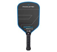 Paddletek Bantam GTO-C 12.7mm Hybrid Pickleball Paddle - Raw Carbon Fiber Face - Aerodynamic Tapered Shape - Polymer Core - 16.25" x 7.75" - 5.5” Handle - UPA-A & PBCoR .43 Certified - Made in USA