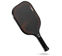 Paddletek Honeyfoam TKO-X 14mm Pickleball Paddle - Multi-Foam Core with PT-700 Raw Carbon Fiber Surface - Shock Arrestor Edge Guard - Elongated Pickleball Paddles for Power, Spin, Control & Reach