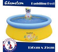 Paddling pool Children Inflatable With Spray Family Pool 150x41cm