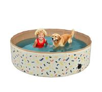 Paddling Pool Kiddie Swimming Pool, Foldable Dog For Dogs Bath, Kids PVC Paddling Non-Inflatable AboveGround, Outdoor Garden Thickened Outdoor Water Toy For Pets Children