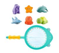 Paddling Pool Toys, Baby Bath Toys, Water Toy For Kids Outdoor, Color Changing Net, Marine Life Doll, Attract Attention, Stimulate Imagination, Presents