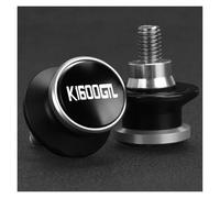 Paddock Stand Bobbins 8MM For BMW K1600GTL K1600 GTL 2011-2025 Motorcycle Swingarm Spools Slider Stand Screw Swing Arm Spool(Silver)