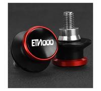 Paddock Stand Bobbins For Aprilia ETV 1000 ETV1000 2002-2026 6MM Motorcycle Swingarm Spools Stand Screws Sliders Swingarm Spools(Red)