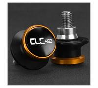 Paddock Stand Bobbins For CFMOTO 450CLC 450 CLC 450 2023-2025 Motorcycles Swingarm Spools Stand Screws Sliders Swingarm Protection(Orange)