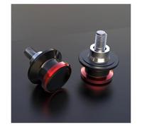 Paddock Stand Bobbins For KAWASAKI ER6N ER-6N ER 6N 2006-2017 Motorcycle Swingarm Spools Slider Stand Screws Swingarm Protection(Red,6MM)