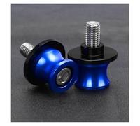 Paddock Stand Spools Swing Arm Sliders For Ducati Desert X DesertX 2021-2025 Motorcycle 6MM Swingarm Spools Slider Stand Screws(Blue)