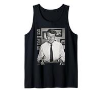 Paddy Ashdown Politician Liberal Democrats By Dick Barnatt Tank Top
