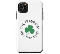 Paddy Not Patty Shamrock Funny Irish St. Patrick’s Day Case for iPhone 11 Pro Max