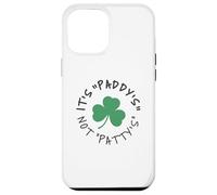 Paddy Not Patty Shamrock Funny Irish St. Patrick’s Day Case for iPhone 12 Pro Max