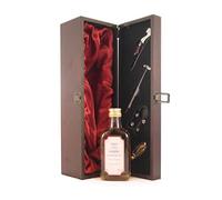 Paddy Old Irish Whiskey 1960's Bottling Cork Distilleries Co. (Decanted Selection) 20cls in a silk lined wooden box with four wine accessories, 1 x 200ml