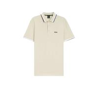 Boss Paddy 10241663 Green Short Sleeve Polo Beige 2XL Men