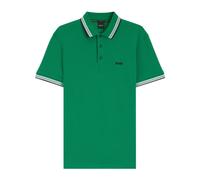 BOSS Cotton piqué polo shirt with logo details - Style Paddy, 50469055 Green S