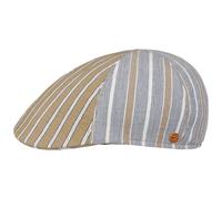 Paddy Two Stripes Cotton Flat Cap by Mayser