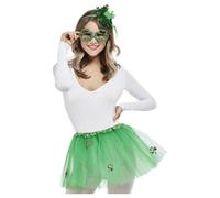 Paddy's Day Party Girl Kit Irish Leprechun St Patricks Ladies Fancy Dress Costum