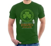 Paddys Irish Pub Men's T-Shirt Bottle Green