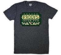 Paddys Irish Pub Sign Mens T-ShirtgreyS