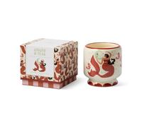 Paddywax A Dopo Ginger & Teak Scented Soy Wax Candle | 226g | Gift-Boxed Reusable Ceramic Jar | Lemon Zest, Eucalyptus & Tamboti Wood Notes