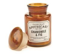 Paddywax Apothecary Glass Scented Candle, Chamomile & Fig