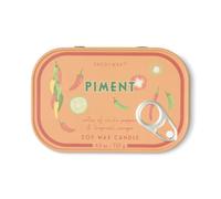 Paddywax Bistro Piment Printed Tin Candle 127 g | Chilli & Mango