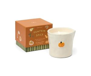 Paddywax Bistro Range Ceramic Candle - Pumpkin Spice Scent - 8oz Soy Wax