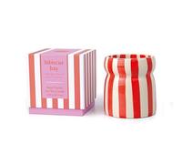 Paddywax Cabana Scented Candle | Hibiscus Bay | 184g | Reusable Ceramic Vessel