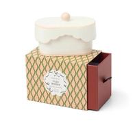 Paddywax Candles Paddywax Cherie Range Ceramic Candle - 5.5oz - Peach - Yuzu Woods