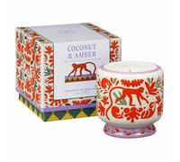 Paddywax Ceramic Soy Candle Jungle 226G - Coconut & Amber Boxed