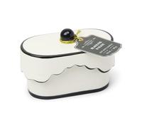 Paddywax CHÉRIE Ceramic Dish Soy Wax Candle, Black Fig & Olive, 5.5 oz