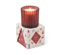 Paddywax Christmas Ribbed Glass Candle - Winter Berry