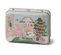 Paddywax | Christmas Tin | Persimmon & Chestnut | Festive Candle Tin 5oz