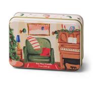 Paddywax | Christmas Tin | Pomegranate & Spruce | Festive Candle Tin 5oz
