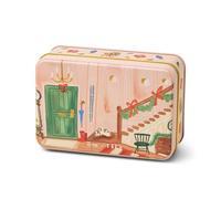 Paddywax Holiday Candles Small 2-Wick Scented Soy Wax Candle in Tin, 5-Ounce, Wassail