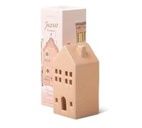 Paddywax Holiday Incense Cones and House Ceramic Incense Cone Holder Set, 20-Count, Pink - Persimmon Chestnut