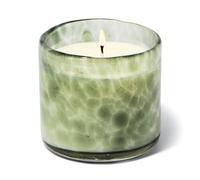 Paddywax Luxury Candles in Hand-Crafted Artisan Blown Glass Scented Luxe Candle, 226 Grams, Tabac & Pine