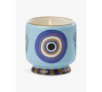 Paddywax Scented Candles Dopo Hand-Painted Ceramic Luxury Artisan Candle, 226g, Eye - Incense & Smoke