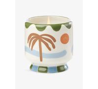 Paddywax Scented Candles Dopo Hand-Painted Ceramic Luxury Artisan Candle, 226g, Palm Tree - Lush Palms