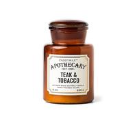 Paddywax Scented Candles Artisan Apothecary Candle, 226g, Teak & Tobacco