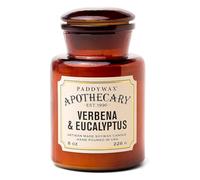 Paddywax Scented Candles Artisan Apothecary Candle, 8-Ounce, Verbena & Eucalyptus
