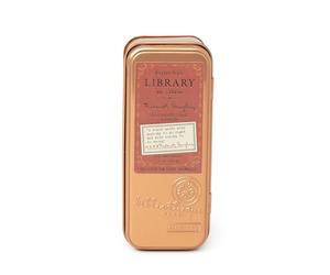 Paddywax Scented Candles Library Collection Luxury Artisan 2-Wick Candle,56g Tin, Frederick Douglass