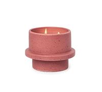 Paddywax Scented Candles Premium Folia Range Candle in Reusable Stackable Ceramic Pot, 326g, Saffron Rose