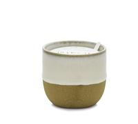 Paddywax Scented Candles Premium Kin Range Candle in Reusable Glazed Ceramic Pot, 170g, Jasmine + Bamboo