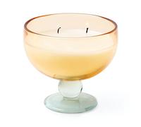 Paddywax Scented Candles Vintage Glass Aura Collection Soy Wax Blend 2-Wick Candle, 170g, Wild Neroli