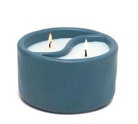 Paddywax Scented Candles Yin-Yang Collection 2-Wick Artisan Candle, 311g, Sea Moss | Sage