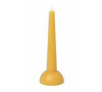 Paddywax Totem Candles Unscented Colourful Pillar Candle, 133 g, Kirby (Yellow)