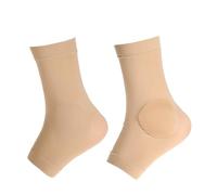 Paded Skate Ankle Protector Ankle Gel Discs Cushion Pads, Ice Skating Boots Ankle Guards Ankle Gel Sleeve for Skating Riding Ski Ankle Protection Universal Size (Skating Ankle Gel Pad Sleeve)
